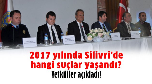 2017 yılında Silivri'de hangi suçlar işlendi?