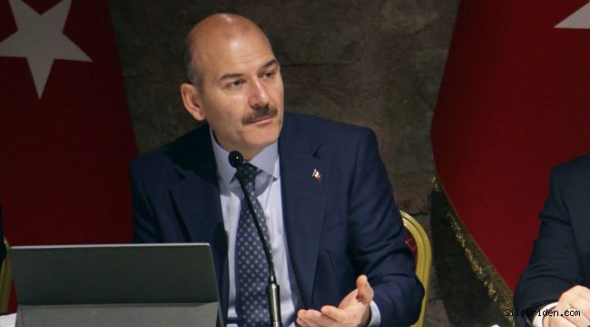 Süleyman Soylu Silivri'de muhtarlarla buluştu