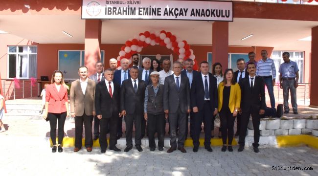 Silivri'de okulların açılış töreni yapıldı