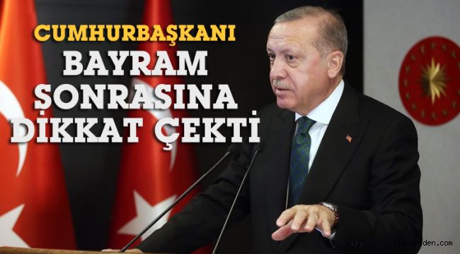 Cumhurbaşkanı Erdoğan, Ramazan sonrası çifte bayram olabileceğini açıkladı