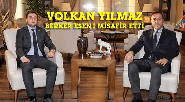 Yılmaz, CHP İlçe Başkanı Esen'i makamında ağırladı