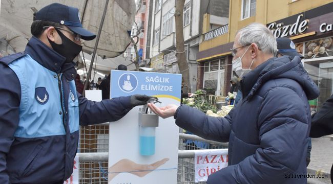 Zabıta'dan pazarda sıkı denetim