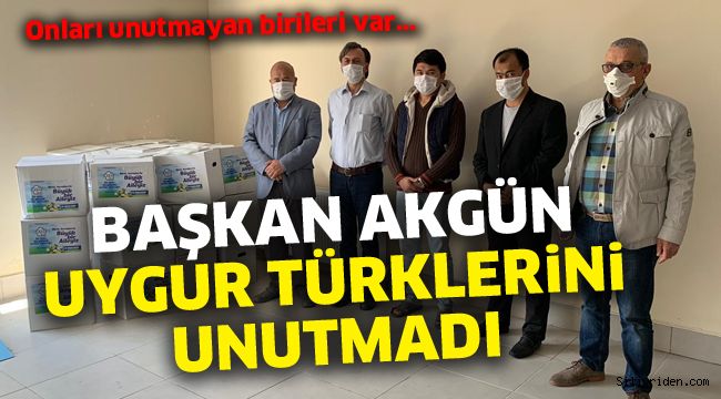 Hasan Akgün Uygur Türklerini unutmadı