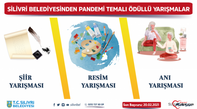 Silivri Belediyesi pandemi konulu yarışma düzenliyor