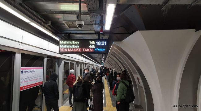 Mecidiyeköy – Mahmutbey metrosu 9 milyon yolcu taşıdı