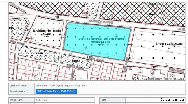 Kızılay, Silivri'de Kan Torbası Üretim Tesisi Kuracak: Tartışmalı Plan Değişikliği