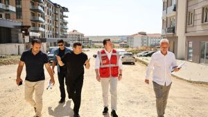 Balcıoğlu sahaya inerek projeleri gezdi