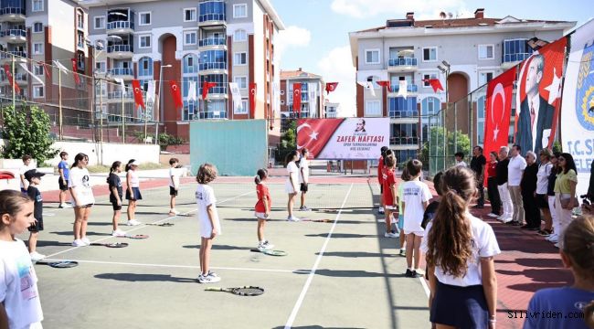 30 Ağustos Tenis Turnuvası başladı