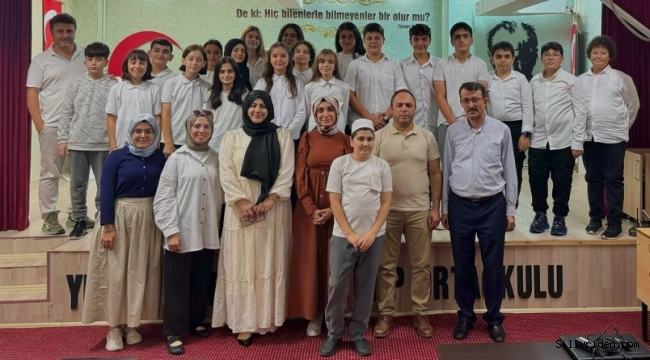 Silivri Yunus Emre İmam Hatip Ortaokulu’ndan anlamlı Mevlid-i Nebi programı