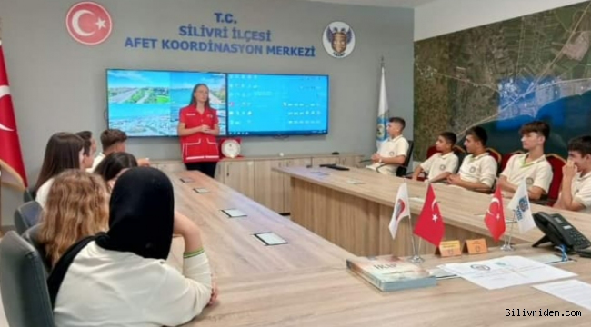 TÜRAM Lisesi öğrencilerine AFAD Bilinci Eğitimi verildi