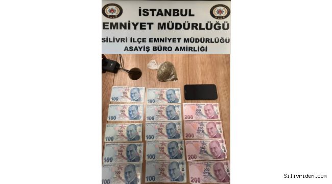 Silivri'de uyuşturucu satıcısına suçüstü