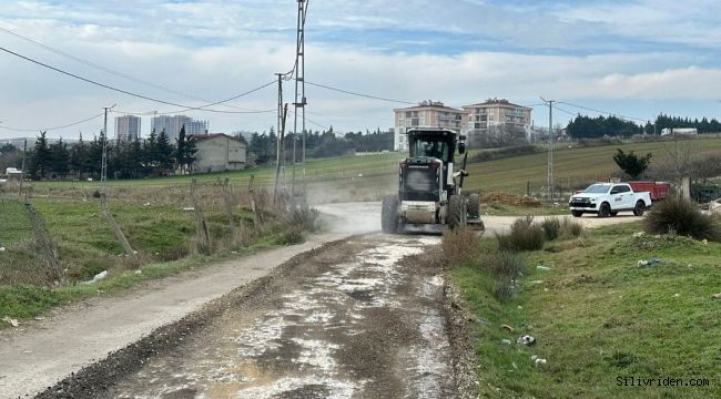 Silivri Belediyesi alt yapı çalışmalarına devam ediyor