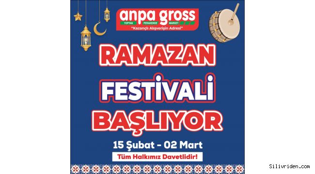 Anpa Gross’tan Ramazan ayına özel büyük kampanya!