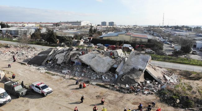 Silivri Belediyesi'nden afetlere karşı örnek tatbikat