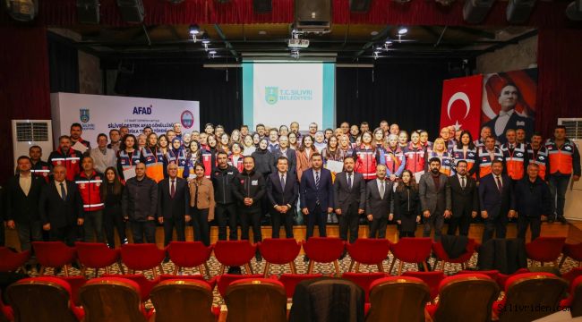 AFAD Gönüllülerine Sertifika Dağıtım Töreni düzenlendi