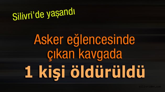 Asker eğlencesinden sonra...