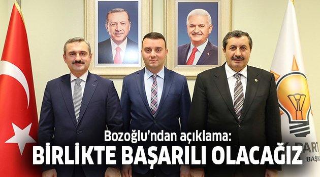 Ayrışarak değil birleşecek güçlü oluruz