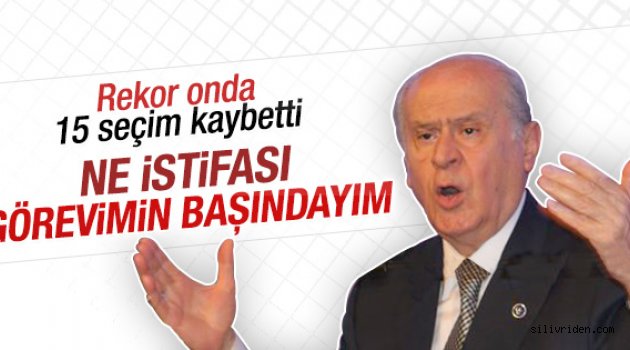 Bahçeli'den 'istifa' açıklamaSI