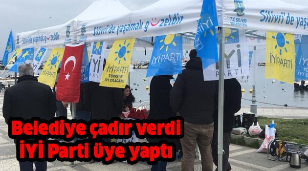 Belediyeden 'İYİ' çadır