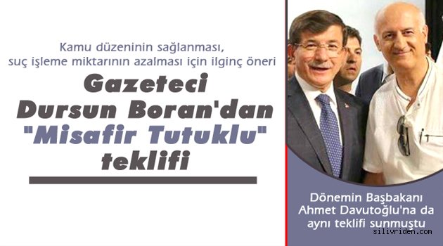 Boran'dan kamu düzeni için ilginç teklif