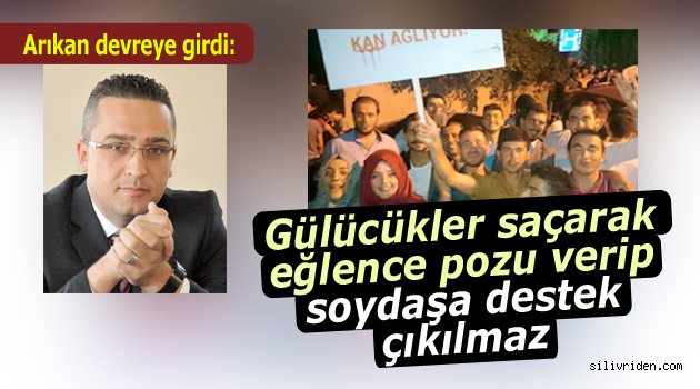 Eğlenir gibi protesto olmaz