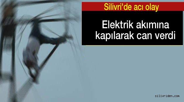 Elektrik akımına kapılarak can verdi