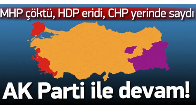 Hangi parti kaç vekil çıkardı?