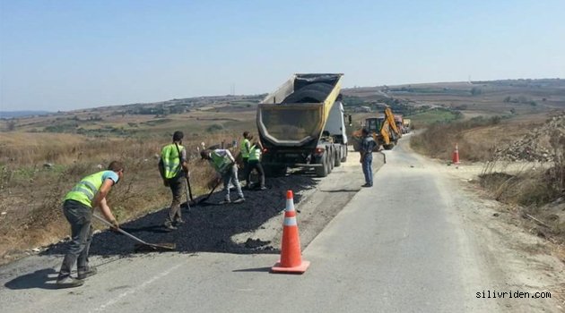 İBB, Silivri yollarını yeniliyor