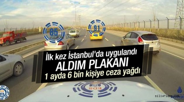 Mobil EDS 6 bin 538 sürücüye cezayı kesti