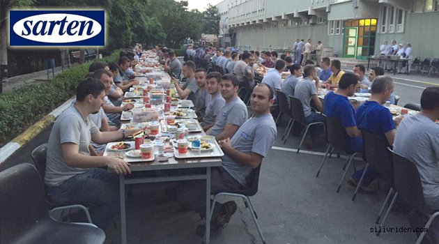 Sarten’in geleneksel iftar programı sürüyor