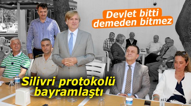 Silivri protokolü bayramlaştı