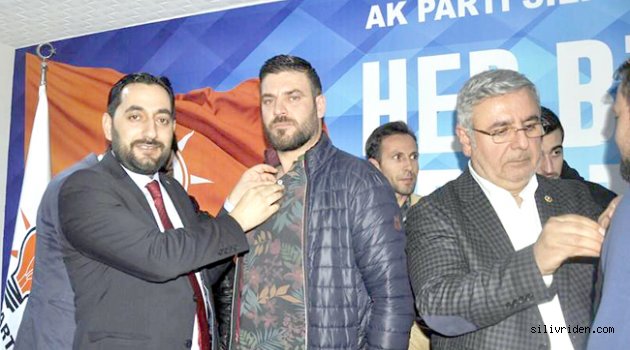 Silivri'de 100 kişi AK Parti'ye katıldı