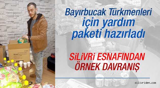 Silivrili esnaftan örnek davranış