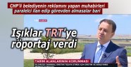 Işıklar devlet televizyonuna konuştu