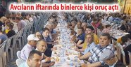 SAVAİSK iftarına binlerce kişi katıldı