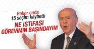 Bahçeli'den 'istifa' açıklamaSI