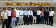 Rıfat Kutlu ziyaretçilerini kabul ediyor