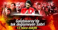 Sabri Sarıoğlu tam 13 hoca gördü