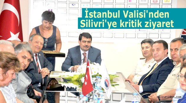 Vali Bey Silivri'nin sorunlarını dinledi